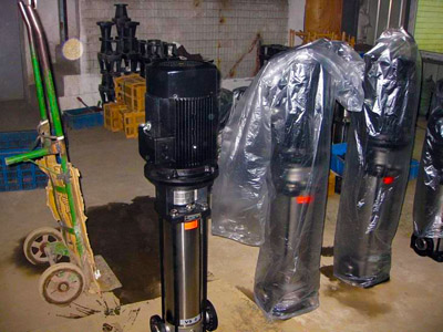 立式多級管道泵的選型與應用